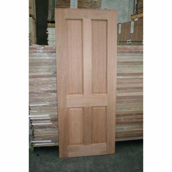 Internal Solid Meranti 4 Panel Door