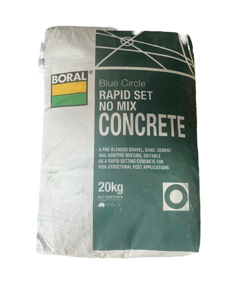 Boral 20kg Rapid Set Concrete Mix | Tile Importer Timber Merchant