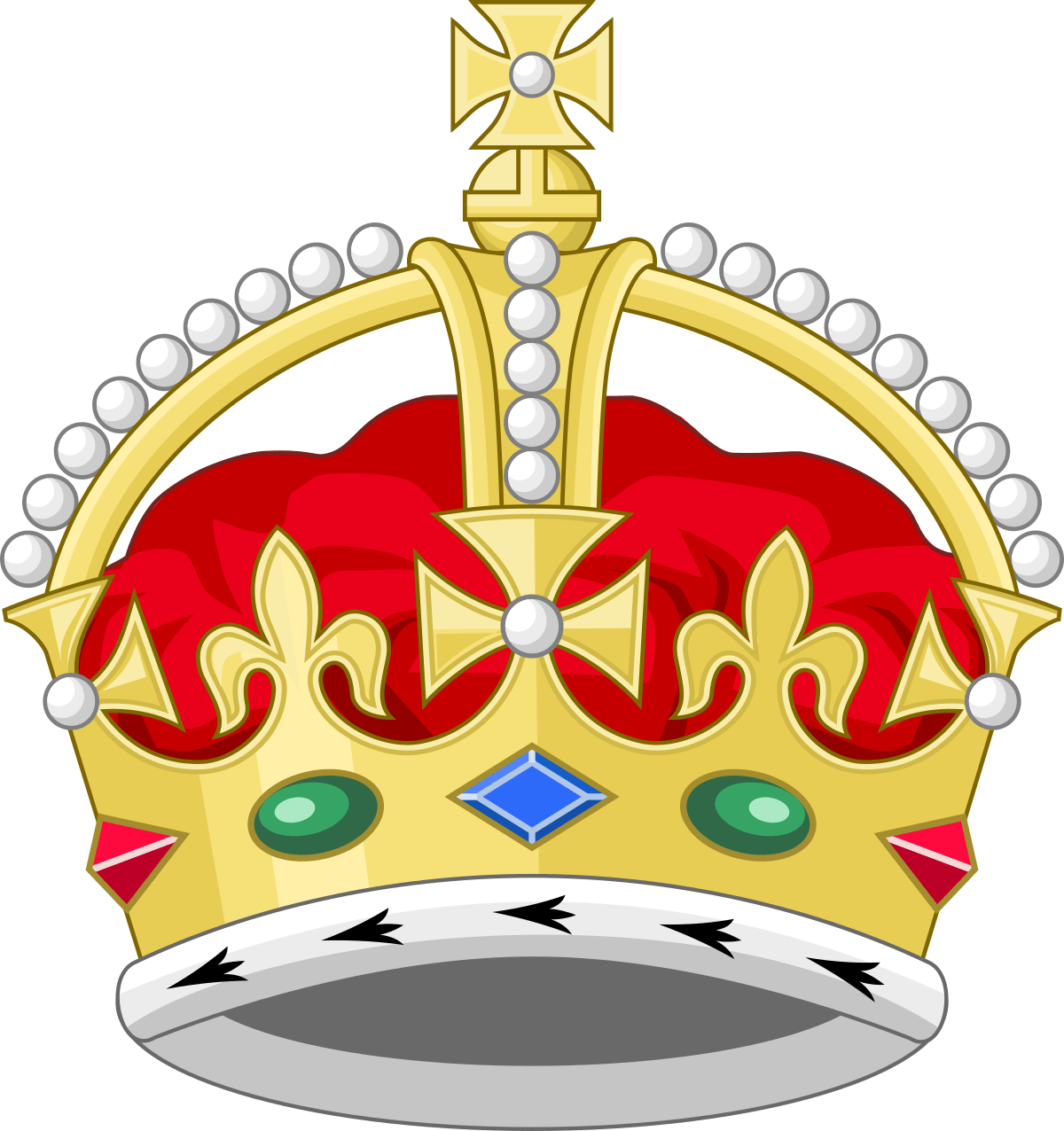 2022 Pattern Tudor Crown (3d) Sodacan Style.svg
